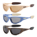 DL GLASSES 2024 New Y2K Sports Sunglasses Cycling Punk Futuristic Sun Glasses Retro Cat Eye Running Riding Eyewear Sunglasses