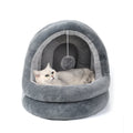 Cute Style Removable and Washable Cat Bed to Keep Warm With Roof Pet House Sofa Cat House