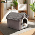 Wind Valley Small Dog Winter Pet House Cotton Breathable Quadrate Single Layer Sleeping Tent for Dogs