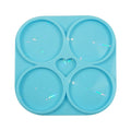 Early Riser Laser Holographic Mold Coaster Tray Silicone Mold for DIY Fashion Jewelry Sets Stone Pendant Home Decor Mouldings