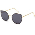 New Fashion 2023 Women Sunglasses Custom Colorful Men Sun Glasses Stock Wholesale Metal Rimless UV Polarized Sunglasses 11711