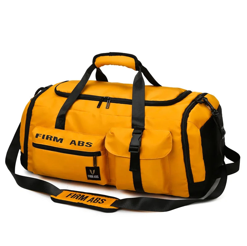 Custom Logo Outdoor Duffel Weekend Sports Bag Modern Design Multi-Function Waterproof Workout Gym Training Yoga Zipper Fashion