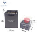 Transparent Rose Flower Box Acrylic Jewelry Box Ring Necklace Pendant Box for Gift