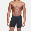Sports Fit Boxer Short for Men Underwear Custom Logo Cotton Soft Elastic Classic Waistband Men's Briefs Plus Size Daily Wear