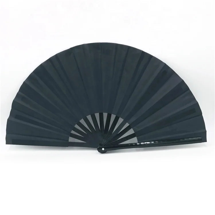 Bamboo Kungfu Large Dancing Printable Customized Logo Hand Fan