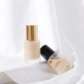Cosmetic Packaging Transparent Glass Foundation Bottle 30ML Empty Refillable Thick Bottom Luxury BB Cream Glass Lotion Bottle