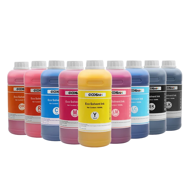 Wholesale 1000ML Low Smell Outdoor Printing Eco Solvent Ink for Epson Surecolor S40600 S60600 S80680 Inkjet Printer