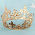 Alloy Rhinestone Dome Gothic Accessories Wedding Crowns for Queens Crystal Light Luxury Luxury Crown for Girl Accesory for Women
