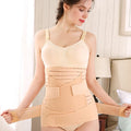 OEM Brand 3-in-1 Postpartum Pelvis Belt Elastic Soft Breathable Tummy Wrap for After Pregnancy Firm Control Plus Size Features