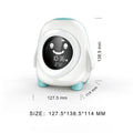 Cute Cartoon Gift Penguin Kids Alarm Clock Sleeping Trainer Clock Multi Color LED Night Lamp Children With Temperature