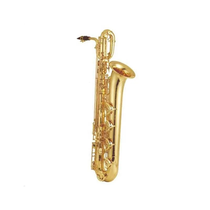 Sinomusik Wholesale China Factory Made Professional Sax Golden Baritone Saxophone Brass Material Woodwind Musical Instrument