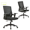 Engineering Bidding Projects Mid-back Mesh Swivel Office Chair Ergonomic Adjustable Armrest Office Chair with Lumbar Support