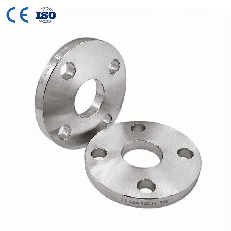 Din JIS Pn16 Stainless Steel 316l Flange Ansi B16.5 Flat Face Flange