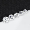 XINGYUE Wholesale Synthetic Moissanite Loose Stones Diamond Melee VVS Round Moissanite for Jewelry