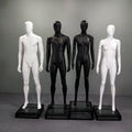 Standing Male and Female Mannequins for Sport Store