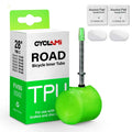 Cyclami 700C 38g TPU Bike Inner Tube 45/60/80mm French Valve Road Bicycle Tire in 18/23/25/28/30/32C Sizes