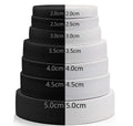 High Elasticity 100% Polyester White Knit Elastic Band Factory Webbing Lattice for Sewing Bags Available 2cm 5cm 25mm