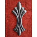 270x110mm  Wrought Iron Components Elements Hand Forged Steel Leavesfor Stair Railing Handrail Gate Fence Parts