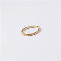 High End 18K Dainty Stainless Steel Rings for Women Delicate Gold Rings New Jewelry