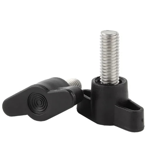 M4 M5 M6 Carbon Steel/304 Stainless Steel Z-shaped T-shaped Plastic Bakelite Knob Handle Screws Hand Screw