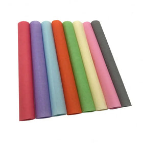 Colorful 100gsm Korean-inspired Kraft Roll Flower Wrapping Paper Eco-Friendly Single Gift Decoration 12 OEM Synthetic Paper