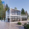 Prefab Houses 3 Bedrooms Luxury Modular Flat Pack Container House Prefab Detachable Tiny House