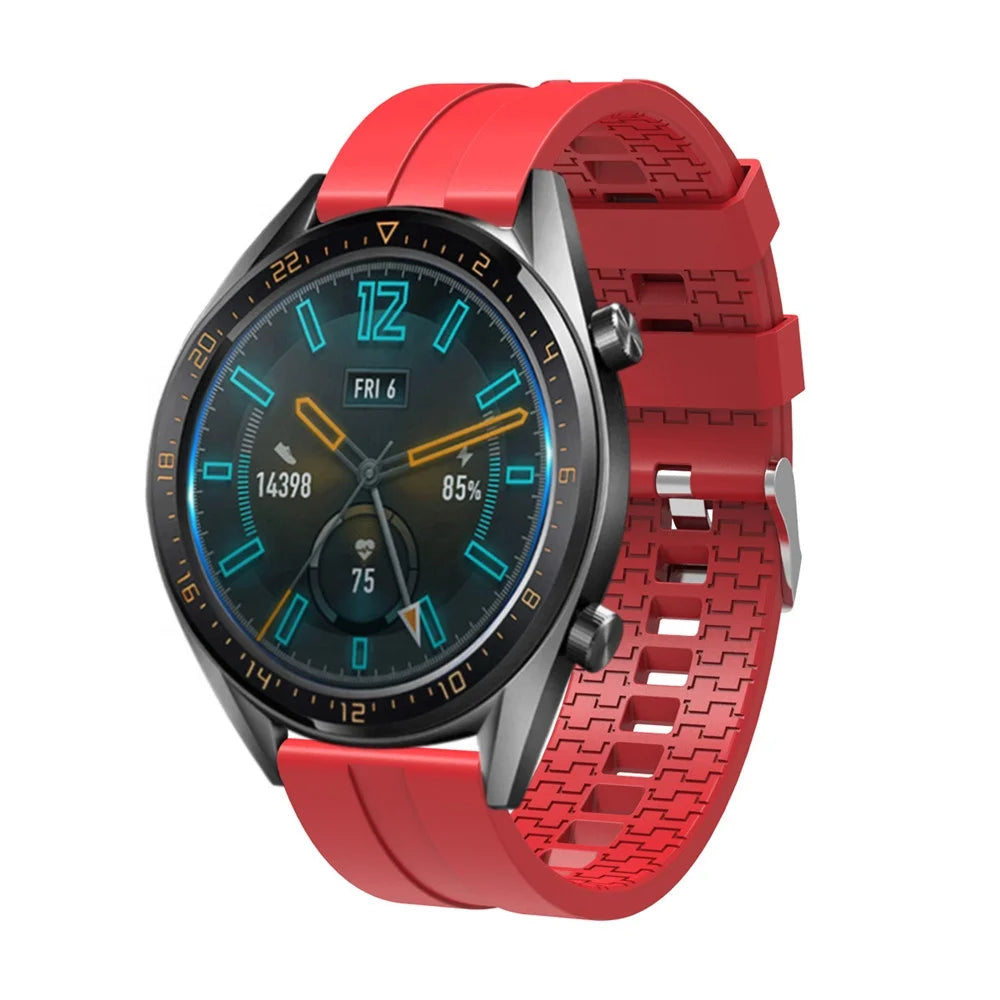22mm Sport  Silicone Watch Band for Huawei Watch GT GT 2 46mmStrap Bracelet Watchband for Samsung Galaxy Watch 46mm Gear S3