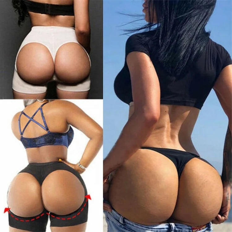 Booty Underwear Invisible Butt Lifter Body Shaper Panty Tummy Control Boyshort Shorts