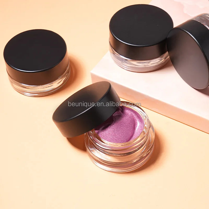 Customized Vegan Glitter Eyeshadow Private Label Eyeshadow Palette Liquid High Pigmented Waterproof Eye Shadow