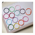 30mm Colorful Open Ring Buckle Key Ring Book Binding Ring for Diy Jewelry Making Key Chain Accessories Wholesale