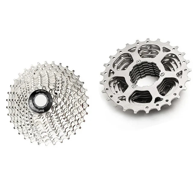 Speed Road Bike Cassette Gear 23T 25T 28T 30T 32T 34T 36T Ultralight Freewheel Sprocket Bicycle Freewheel 8 9 10 11 12