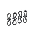 Waterproof Nylon Plastic S-Shaped Small Snap Hook Reusable Flagpole Clip Fastener Attachment Flagstaff Holder Buckle for Luggage
