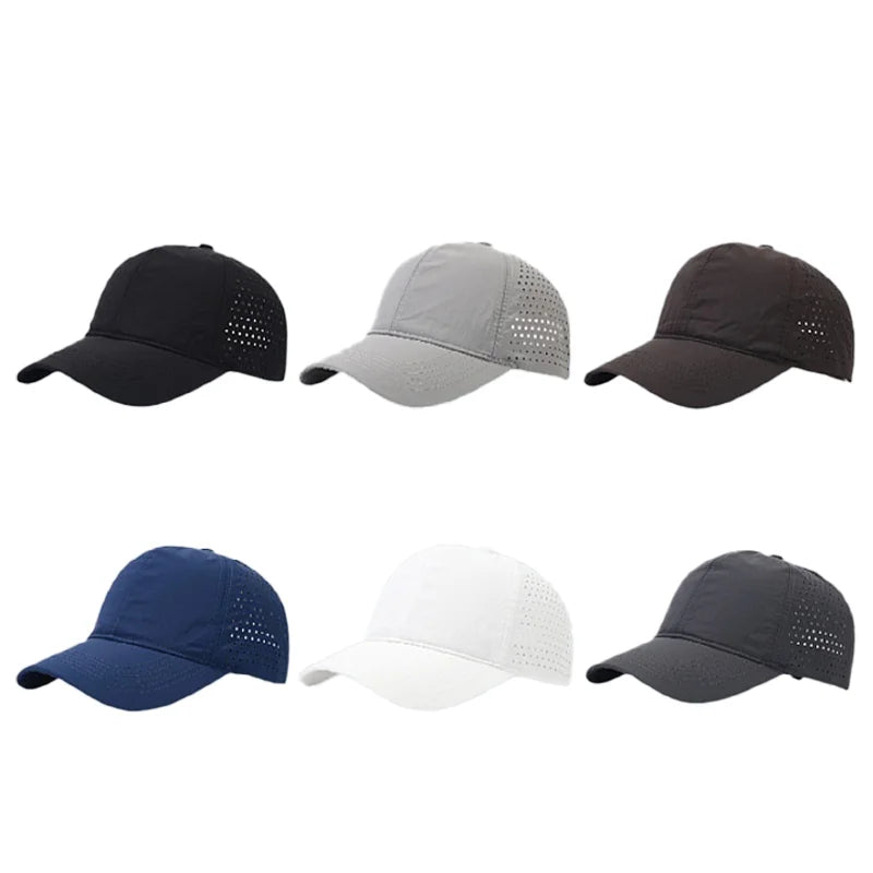 High Quality Customised 100% Polyester Baseball Sports Snapback Cap Waterproof Quick-Drying Relaxed Style Hat