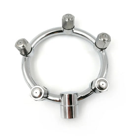 YS Quality Stainless Steel Fan Ring With 5 Nozzle Seats Sprayer Mist Fan Ring Water Mist Sprayer End Ring