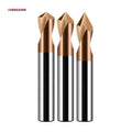 CHENGZHEN HRC55 60/90/120 Degree Chamfer End Mill - High Precision â‰¤0.005mm CNC Center Drill RoHS Certified