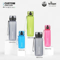 Stylish Minimalist Sports Water Bottle BPA-Free Tritan Material Unisex Direct Drinking Leak-Proof Dishwasher Safe Hot Water Safe