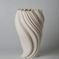MSH Nordic New Design White Modern Wedding Porcelain Ceramic Flower Vase for Home Decoration