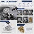 Custom Precision Machining Stainless Steel Parts-CNC Turning & Milling Service with Wire EDM & Broaching