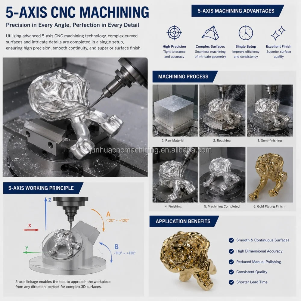 Custom Precision Machining Stainless Steel Parts-CNC Turning & Milling Service with Wire EDM & Broaching