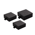 Yiwu China Manufacturers Gray Sponge Inside Customized Drawer Cardboard Black Cardboard Gift Sliding Boxes for Jewelry Packaging