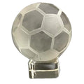Flfa World's Cheap UV Printed Soccer Artwork Cup Glass Crystal Football for Soccer Games