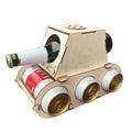Custom Fathers Day Gifts Bottle Tank Holder Wood Laser Cut Beer Bottle Tank Display for Men Friends Fathers Day Gifts