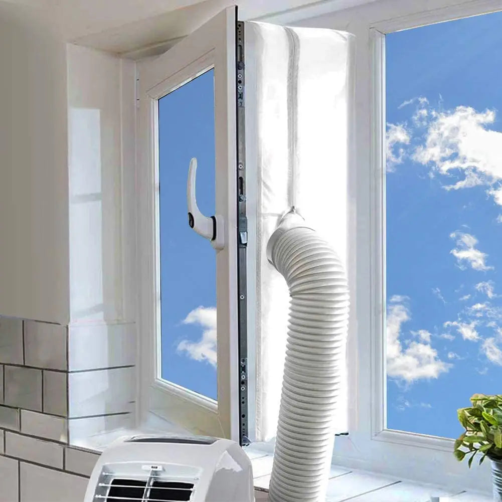 Home Airlock Window Sealing Portable AC Window Seal for Air Conditioner