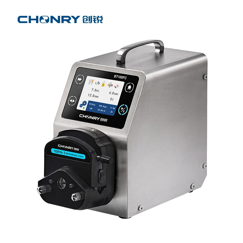 CHONRY BT100FC Peristaltic Transmission Pump 220v Peristaltic Pump  Lab Peristaltic Pump