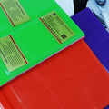 EN15343 GRS Certified Toploader Slab Card Binder 9 Pockets PPWR Compliance Black LDPE Recycled Game Strap Included