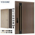 Australian Standard Bespoke Villa Engineering Solid Timber Pivot Door Wooden Pivot Doors for Sale Timber Pivot Front Door