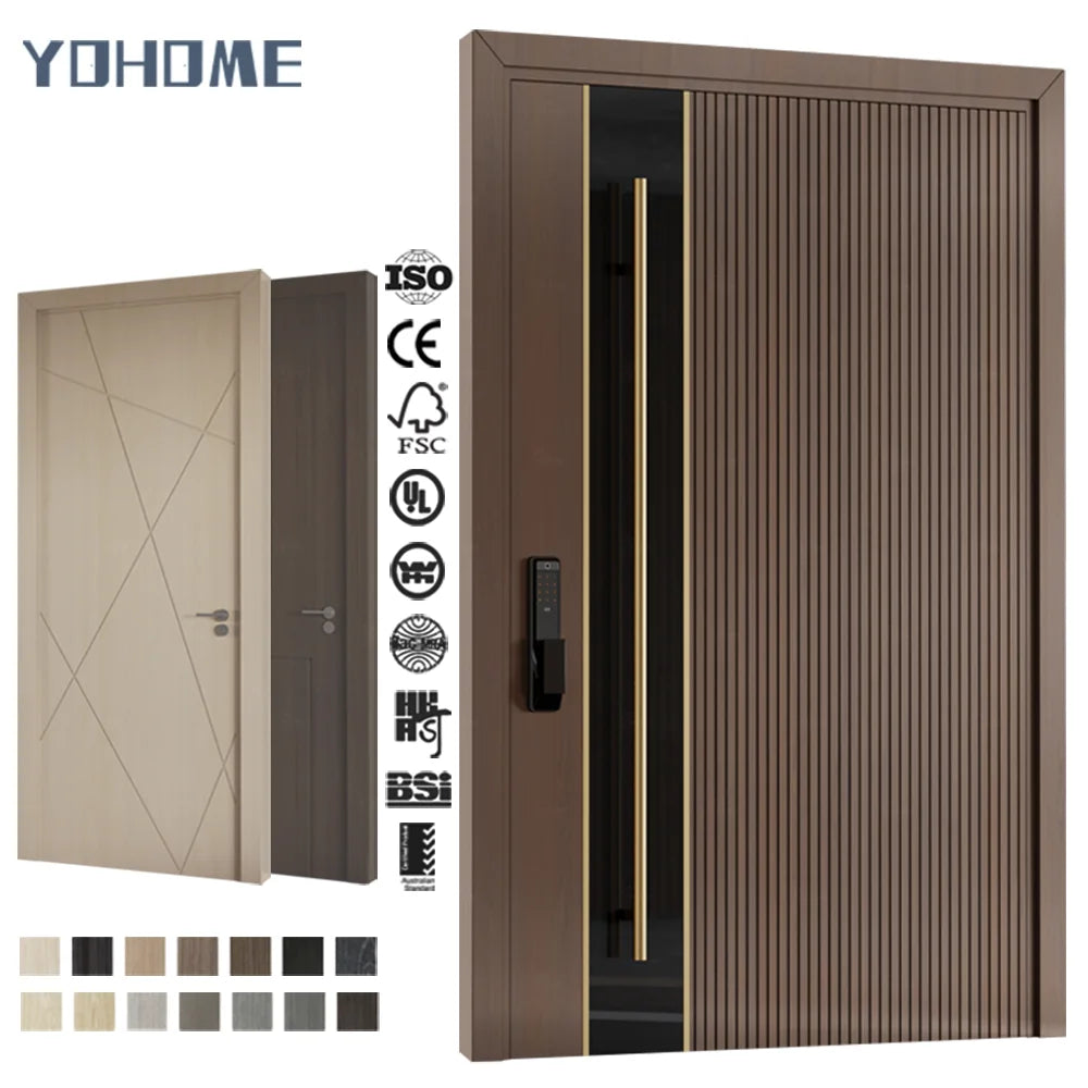 Australian Standard Bespoke Villa Engineering Solid Timber Pivot Door Wooden Pivot Doors for Sale Timber Pivot Front Door