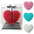 INUNION HOT Sell 25cm 35cm Pe Rose Heart Shape Gifts Valentine Mothers Day Foam Rose Heart