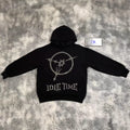 DENIMGUYS Custom Unisex Streetwear Rhinestone Diamond Hoodie Y2K Cotton French Terry Pullover Oversize Hoodies for Men