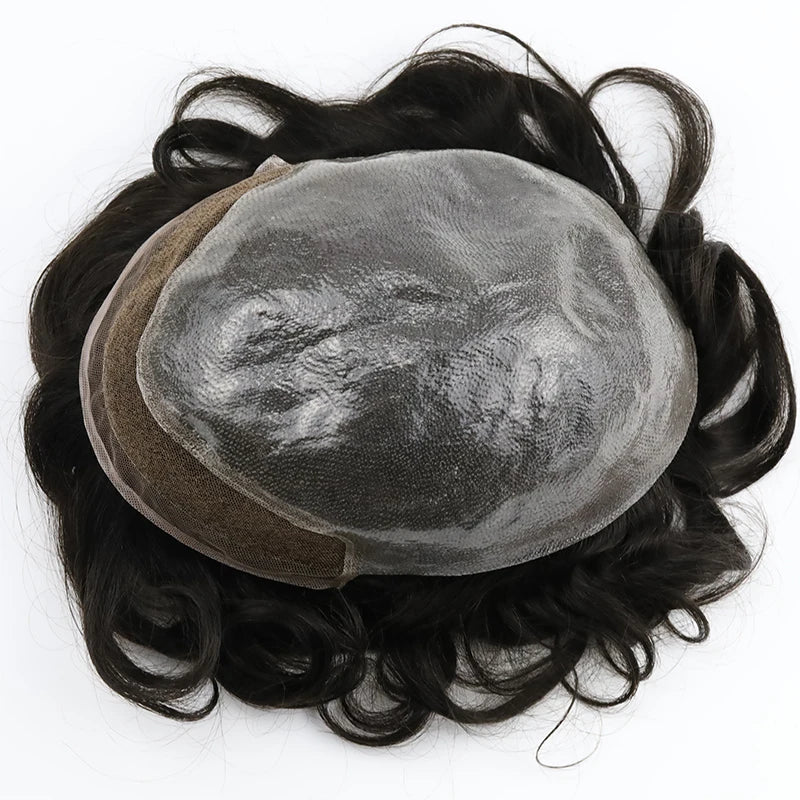 Bio Real Hair Lace Front Pieces Toupee for Hair Loss Solution